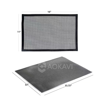 PTFE Grill Mesh Mat with edge