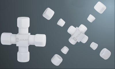 PTFE Cross Fitting