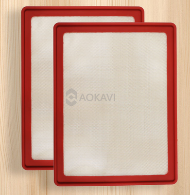 Food Grade Silicone-Coated Fiberglass Fabric Baking Mat