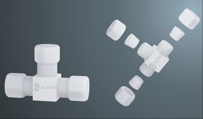 PTFE Equal Tee Fitting