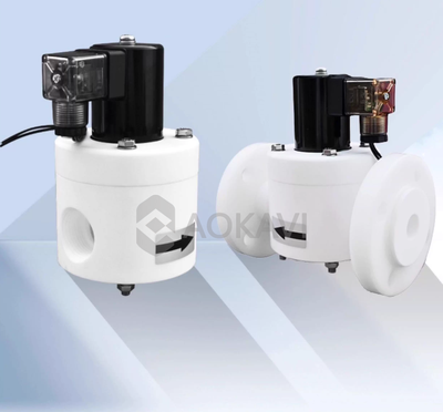 High-Performance Polytetrafluoroethylene (PTFE) Solenoid Valve